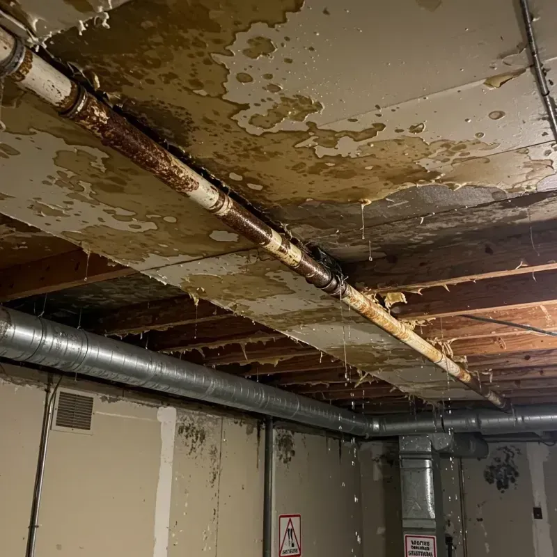 Ceiling Water Damage Repair in Beverly Hills, TX